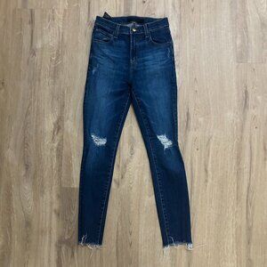 J Brand Leenah High-Rise Ankle Skinny Jean - 25